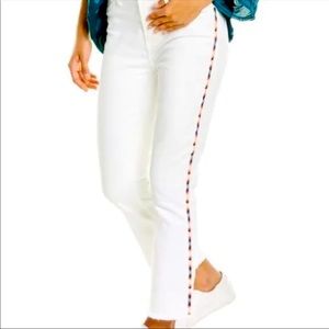 **PRICE DROP** Johnny Was White Jeans Kendra The Cropped Baby Boot size 26